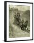 1891 Entering the Yosemite Valley, USA-null-Framed Giclee Print