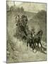 1891 Entering the Yosemite Valley, USA-null-Mounted Giclee Print