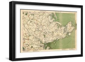 1891, Essex, Boxford, Rowley, Cape Ann, Gloucester, Rockport, Marblehead, Salem, Massachusetts-null-Framed Giclee Print