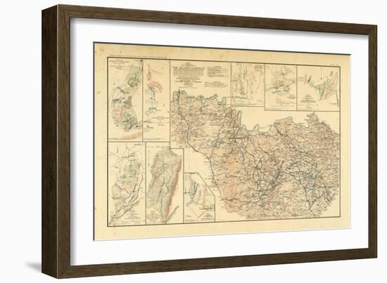 1891, Georgia, Civil War-null-Framed Giclee Print