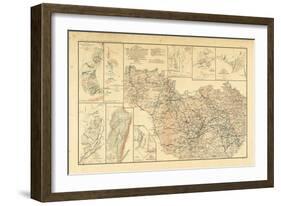 1891, Georgia, Civil War-null-Framed Giclee Print