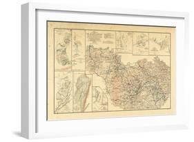 1891, Georgia, Civil War-null-Framed Giclee Print