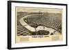 1891, Great Falls Bird's Eye View, Montana, United States-null-Framed Giclee Print