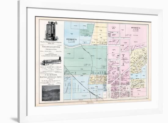 1891, Hudson 2, Ohio, United States-null-Framed Giclee Print