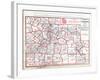 1891, Index Map - Akron Street Map, Ohio, United States-null-Framed Giclee Print