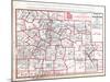 1891, Index Map - Akron Street Map, Ohio, United States-null-Mounted Giclee Print