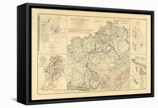 1891, Kentucky, Civil War-null-Framed Stretched Canvas