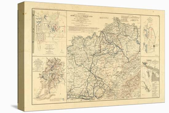 1891, Kentucky, Civil War-null-Stretched Canvas