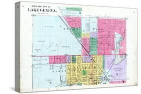 1891, Lake Geneva City - North, Wisconsin, United States-null-Stretched Canvas