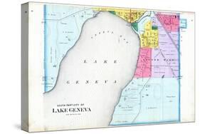 1891, Lake Geneva City - South, Wisconsin, United States-null-Stretched Canvas