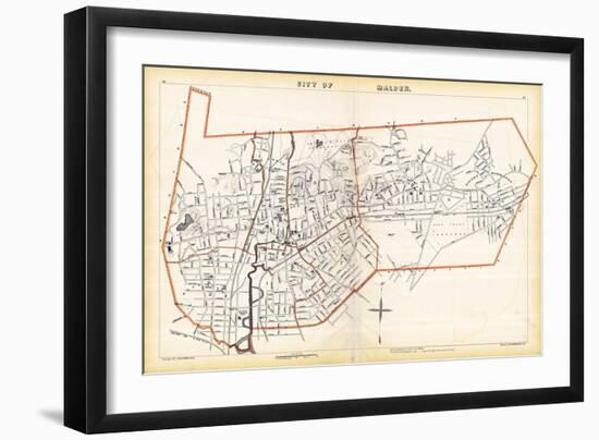 1891, Malden City, Massachusetts, United States-null-Framed Giclee Print