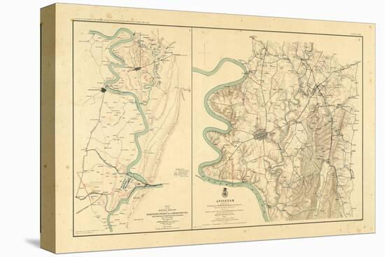 1891, Maryland, Civil War-null-Stretched Canvas