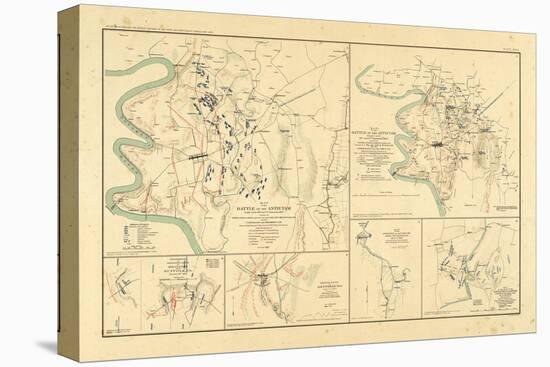 1891, Maryland, Pennsylvania, Civil War-null-Stretched Canvas