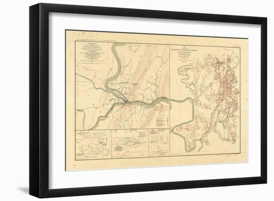 1891, Maryland, Virginia, Civil War-null-Framed Giclee Print