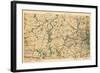 1891, Middlesex, Boston, Norfolk, Suffolk, Worcester, Massachusetts, United States-null-Framed Giclee Print