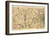 1891, Middlesex, Boston, Norfolk, Suffolk, Worcester, Massachusetts, United States-null-Framed Giclee Print