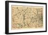 1891, Middlesex, Boston, Norfolk, Suffolk, Worcester, Massachusetts, United States-null-Framed Giclee Print