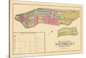 1891, New York, United States, Manhattan-null-Stretched Canvas