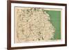 1891, Norfolk, Plymouth, Quincy, Scituate, Duxbury, Easton, Massachusetts, United States-null-Framed Giclee Print