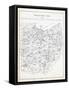 1891, Ohio Railroad Map, Ohio, United States-null-Framed Stretched Canvas