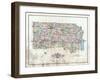 1891, Plumstead Township, Pt.Pleasant, Carversville, Gardenville, Cyerstown, Fountainville-null-Framed Giclee Print