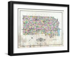 1891, Plumstead Township, Pt.Pleasant, Carversville, Gardenville, Cyerstown, Fountainville-null-Framed Giclee Print