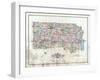 1891, Plumstead Township, Pt.Pleasant, Carversville, Gardenville, Cyerstown, Fountainville-null-Framed Giclee Print