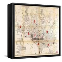 1891, Police and fire Departments, District of Columbia, United States-null-Framed Stretched Canvas