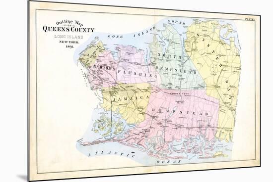 1891, Queens County, New York, United States-null-Mounted Premium Giclee Print