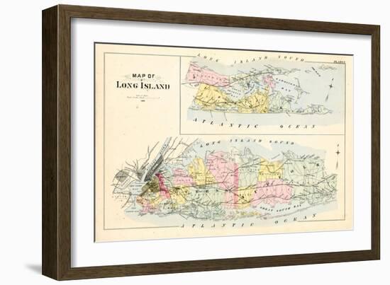 1891, Queens, Long Island, New York, United States-null-Framed Giclee Print