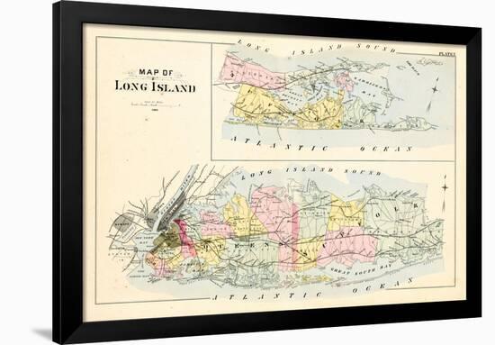 1891, Queens, Long Island, New York, United States-null-Framed Giclee Print