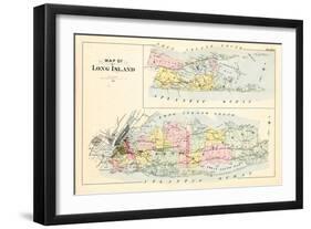 1891, Queens, Long Island, New York, United States-null-Framed Premium Giclee Print