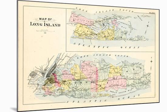 1891, Queens, Long Island, New York, United States-null-Mounted Premium Giclee Print