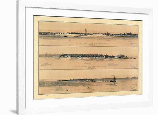 1891, South Carolina, Civil War-null-Framed Giclee Print