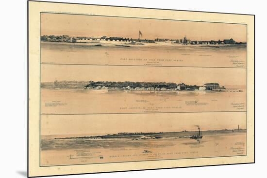 1891, South Carolina, Civil War-null-Mounted Giclee Print