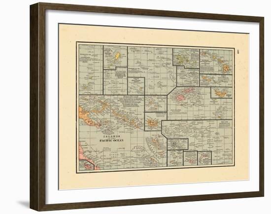 1891, South Pacific Islands-null-Framed Giclee Print