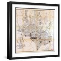 1891, Street Grades, District of Columbia, United States-null-Framed Premium Giclee Print