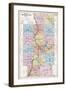 1891, Summit County Map, Ohio, United States-null-Framed Giclee Print
