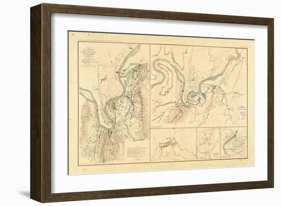 1891, Tennessee, Civil War-null-Framed Giclee Print