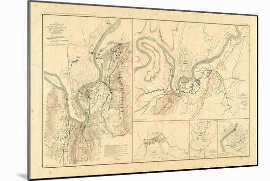 1891, Tennessee, Civil War-null-Mounted Giclee Print