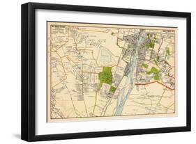 1891, Troy West, Rensselaer County, New York, United States-null-Framed Giclee Print
