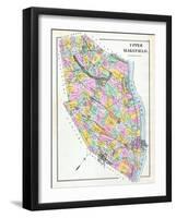 1891, Upper Makefield Township, Taylorsville, Buckmannvile, Pennsylvania, United States-null-Framed Giclee Print