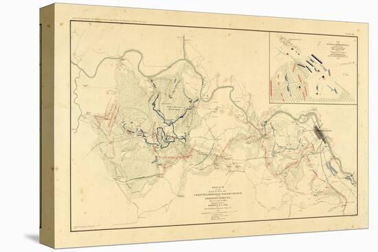 1891, Virginia, Civil War-null-Stretched Canvas