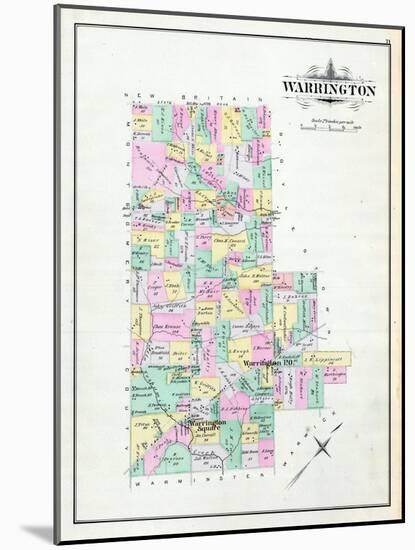 1891, Warrington Township, Pennsylvania, United States-null-Mounted Giclee Print