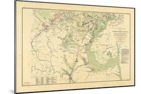 1891, Washington DC, Virginia, Civil War-null-Mounted Giclee Print