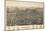 1891, Watertown 1891 Bird's Eye View, New York, United States-null-Mounted Giclee Print