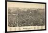 1891, Watertown 1891 Bird's Eye View, New York, United States-null-Framed Giclee Print