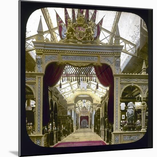 1891 World Fair, Paris, Entrance to the British Pavilion-Leon, Levy et Fils-Mounted Photographic Print