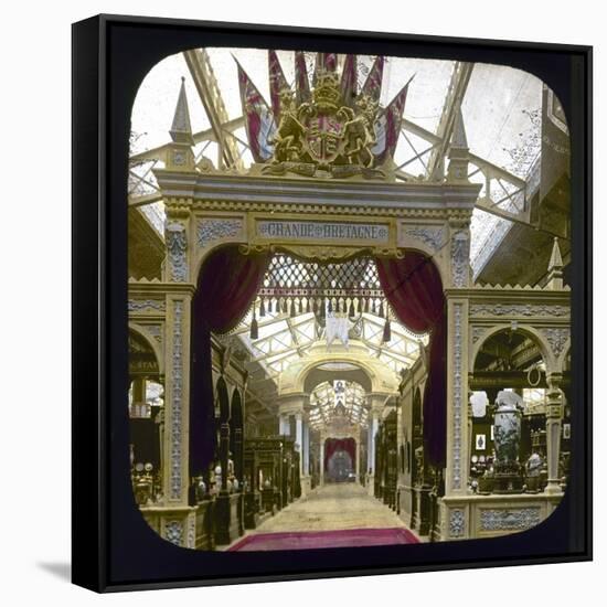 1891 World Fair, Paris, Entrance to the British Pavilion-Leon, Levy et Fils-Framed Stretched Canvas