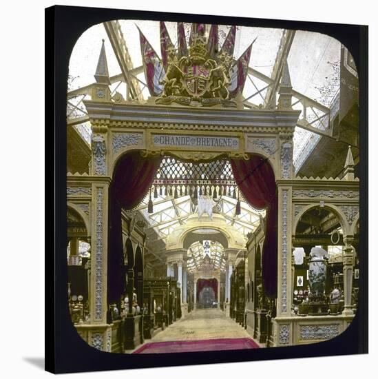 1891 World Fair, Paris, Entrance to the British Pavilion-Leon, Levy et Fils-Stretched Canvas